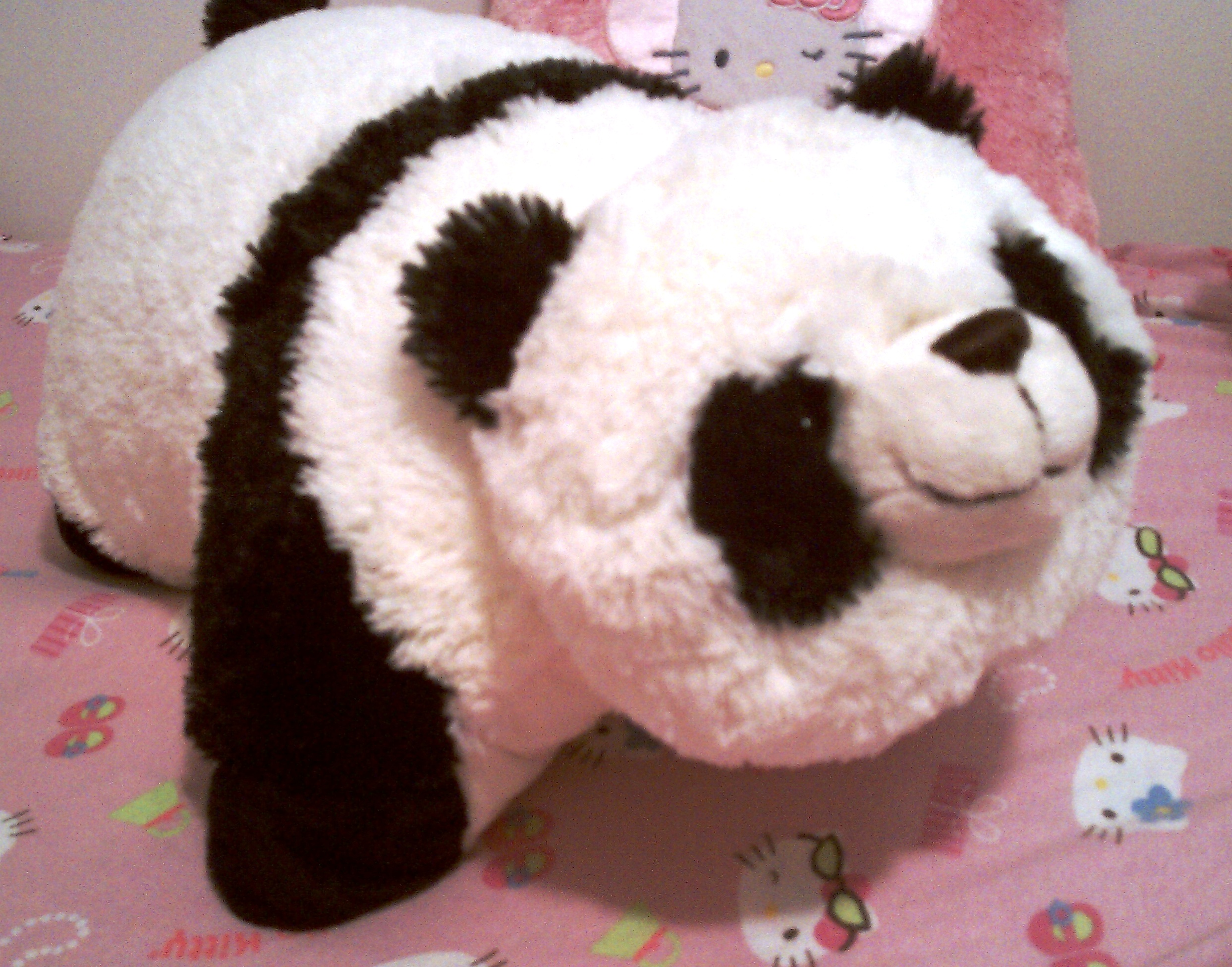 panda pillow pet